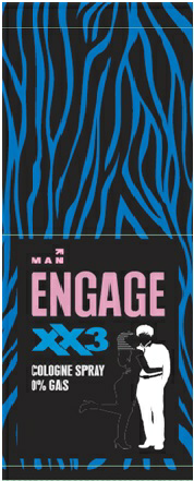 Engage Xx3 Cologne Spray Device mark 2978653 Trademark