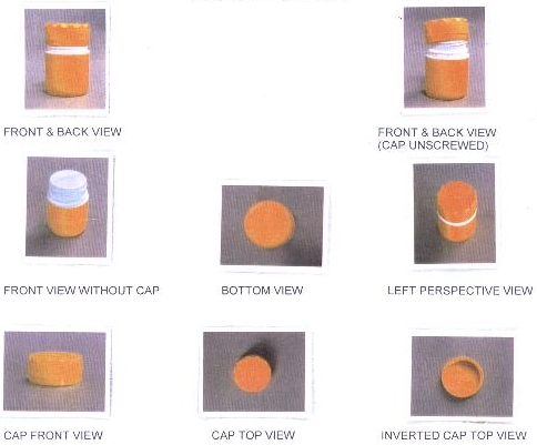 Shape Of The Yellow And White Container Device mark 2045650 Trademark