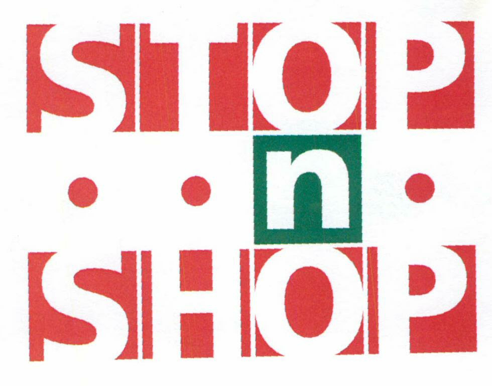 Stop N Shop (label) Device mark 1452145 Trademark