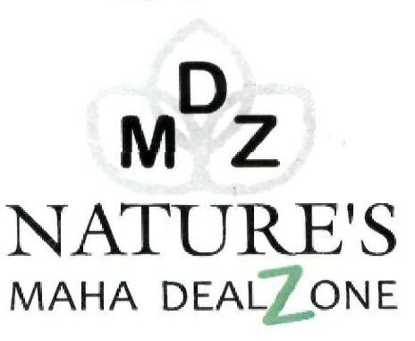 Mdz Nature's Maha Deal Zone Device mark 2041410 Trademark