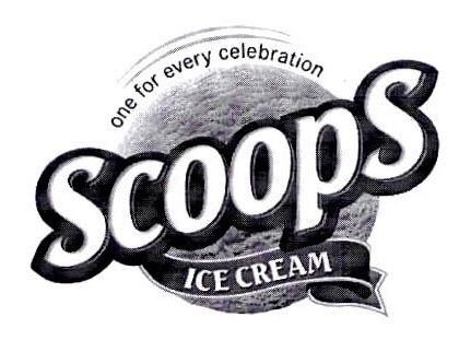 Scoops Ice Cream Device mark 2544120 Trademark