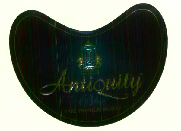 Antiquity Blue Rare Premium Whisky ( Device Of Shields) ( Label) Device mark 1412618 Trademark