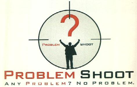 Problem Shoot Any Problem No Problem (device Of Human Caricature) Device mark 2945214 Trademark