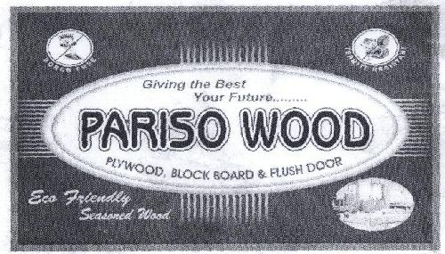Pariso Wood With Label Device mark 1482273 Trademark