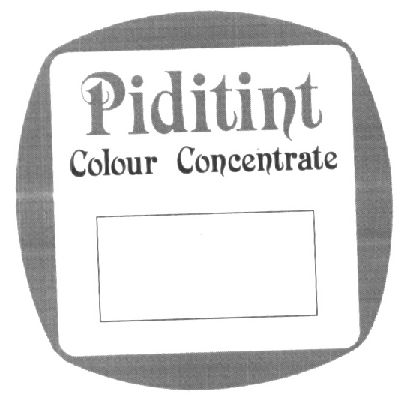 Piditint (label & One Quadrilaterals) Device mark 1444749 Trademark