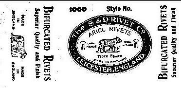 Ariel Rivets Device mark 144920 Trademark