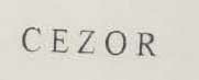 Cezor Device mark 860704 Trademark