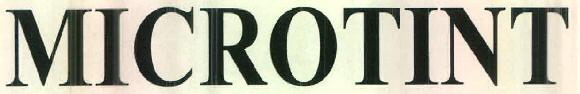 Microtint Device mark 2750811 Trademark