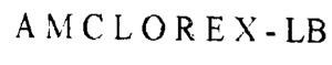 A M C L O R E X - Lb Device mark 860742 Trademark