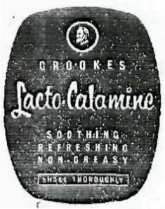 Crookes Lacto-calamine Device mark 271611 Trademark