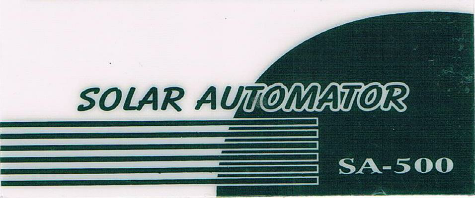 Solar Automator (device) Device mark 2541707 Trademark