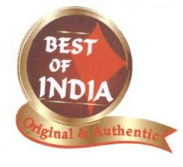 Best Of India (label) Device mark 1638861 Trademark