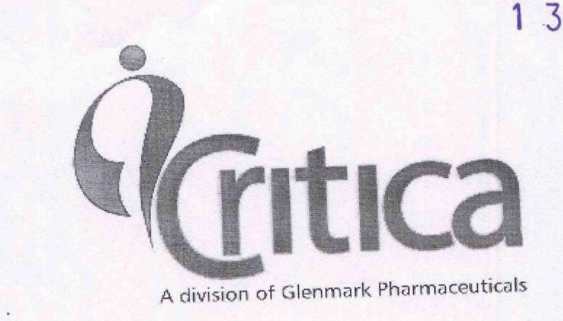 Critica (label) Device mark 1721038 Trademark
