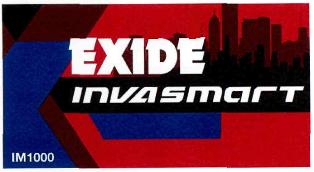 Exide Invasmart (label) Device mark 2712571 Trademark