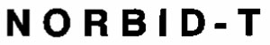 N O R B I D - T Device mark 1269823 Trademark