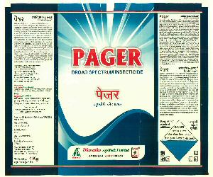 Pager Broad Spectrum Insecticide (label) Device mark 2720330 Trademark