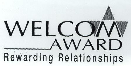 Welcom Award Rewarding Relationships Device mark 1746196 Trademark