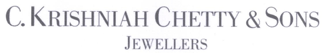 C.krishniah Chetty & Sons Jewellers Device mark 2188926 Trademark