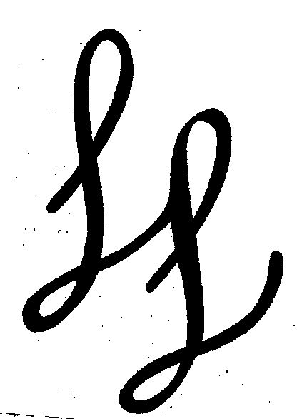 Ll (monogram) Device mark 1541370 Trademark