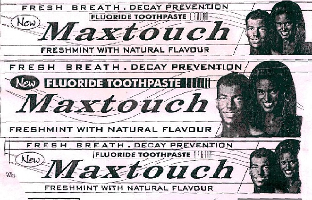 Maxtouch (lable) Device mark 978387 Trademark