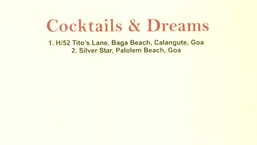 Cocktail And Dreams (label) Device mark 1629702 Trademark