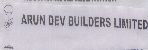 Arun Dev Builders Limited (label) Device mark 1555208 Trademark