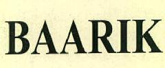 Baarik Device mark 2725277 Trademark