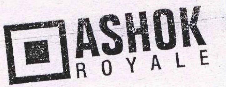 Ashok R O Y A L E (label) Device mark 1723526 Trademark