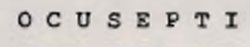 O C U S E P T I Device mark 734727 Trademark