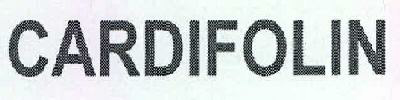 Cardifolin Device mark 2286725 Trademark