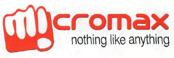 Micromax Nothing Like Anything (logo) Device mark 2314048 Trademark