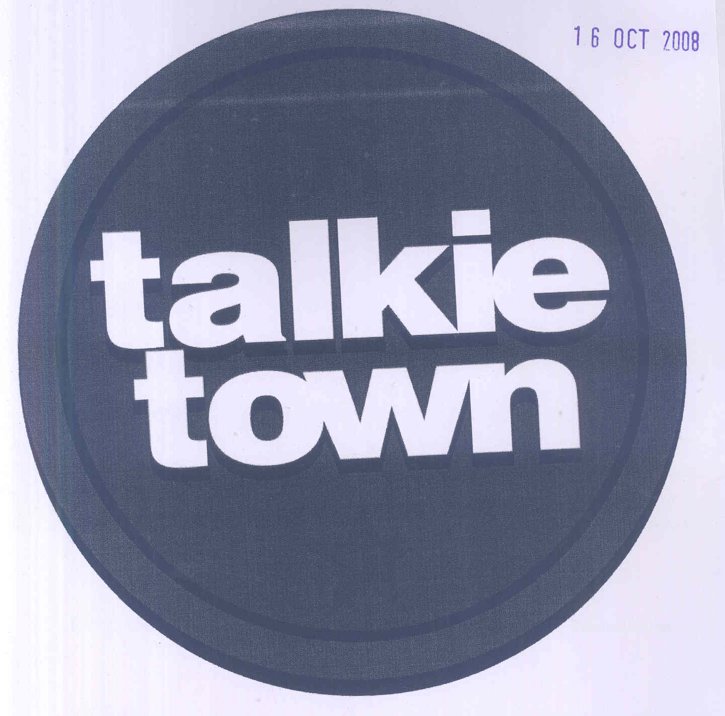 Talkie Town (labal) Device mark 1744319 Trademark