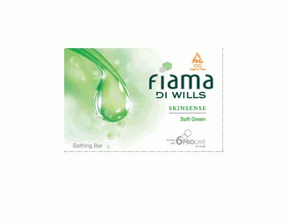 Fiama Di Wills Skinsense Soft Green Device mark 2278302 Trademark