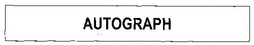 Autograph Device mark 2944531 Trademark