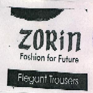 Zorin Fashion For Future Device mark 2257719 Trademark