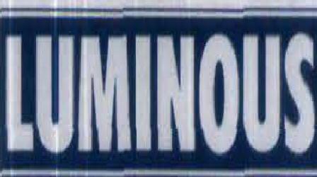 Luminous With Device Device mark 2063677 Trademark