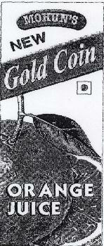 Gold Coin Orange Juice With Label Device mark 1471295 Trademark