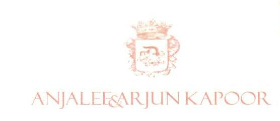 Anjalee & Arjun Kapoor (device) Device mark 2424683 Trademark