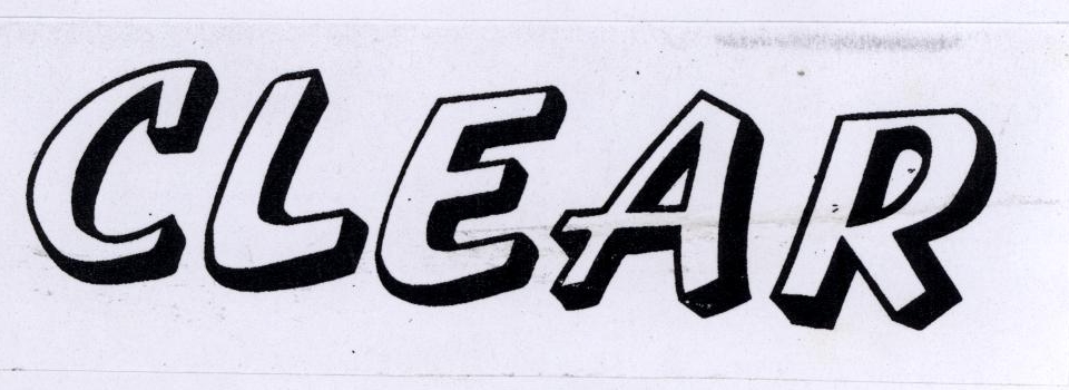 Clear (label) Device mark 1783078 Trademark