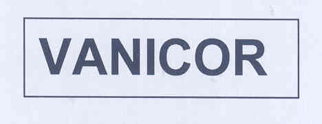 Vanicor (label) Device mark 1767023 Trademark