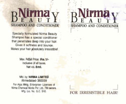 Nirma Beauty Device mark 667531 Trademark