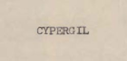 Cypergil Device mark 469443 Trademark
