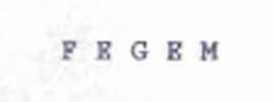 Fegem Device mark 930069 Trademark
