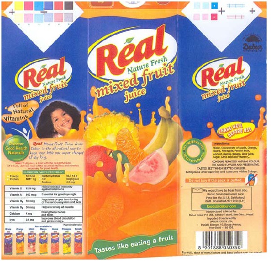Real Mixed Juice Device mark 1197899 Trademark