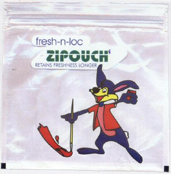 Zipouch With Device Of Fox Device mark 1464008 Trademark
