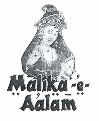 Malika -e- Aalam Device mark 1867094 Trademark