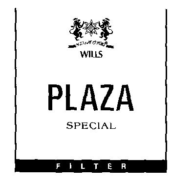 Willls Logo, Plaza Special (label) Device mark 1263682 Trademark