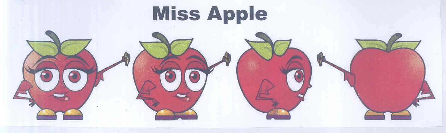 Miss Apple (label) Device mark 1766541 Trademark