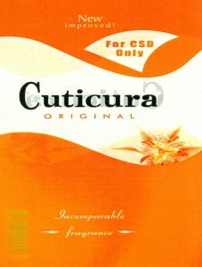 Cuticura Original Device mark 1481157 Trademark