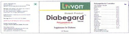 Diabegard Tablet Device mark 1932184 Trademark